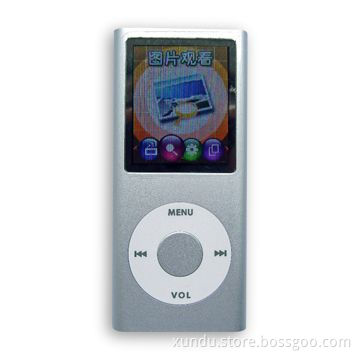MP4 Player with Speaker, Supports 64MB to 4GB of Memory Capacity